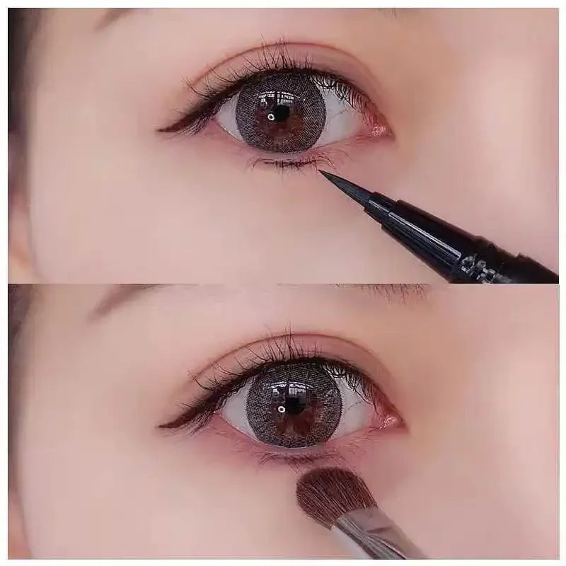 Ultra-thin Waterproof Liquid Eyeliner: Quick Dry, Smooth Eye Liner for Long-lasting Makeu