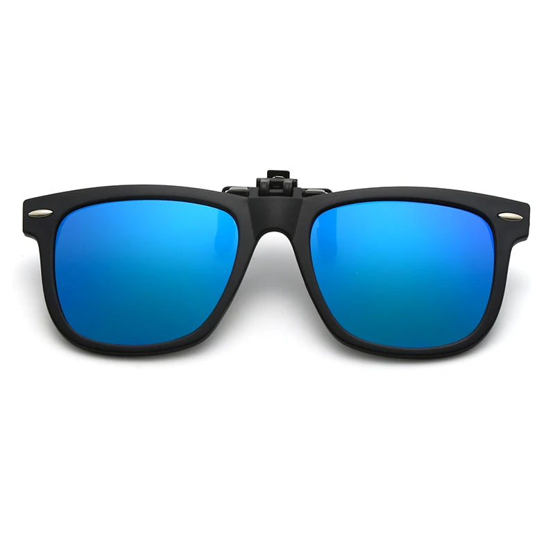 TR90 Polarized Flip-Up Clip-On Sunglasses