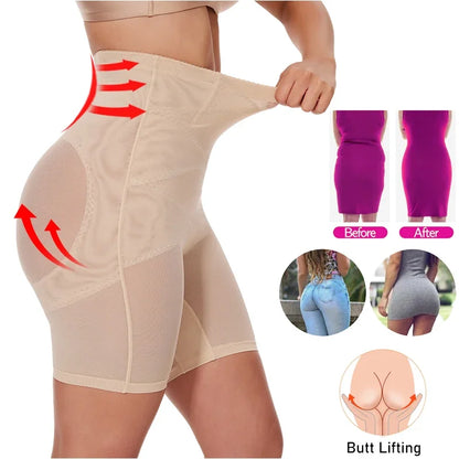 High-Waisted Tummy Control Butt Lifter Body Shaper Panties