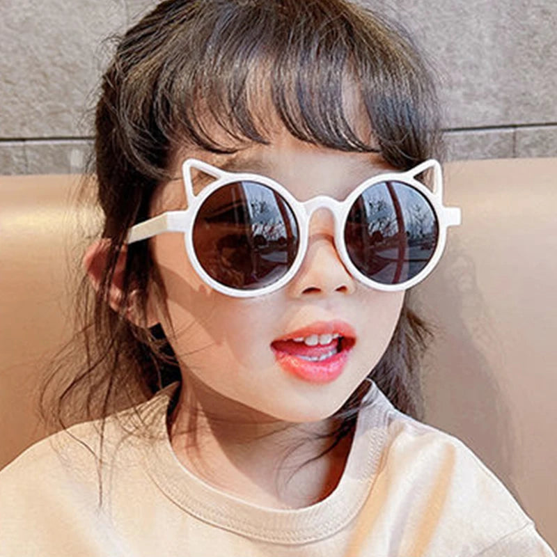 Cute Animal Cartoon Ears Sunglasses for Kids