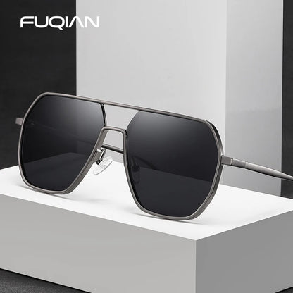 Luxury Metal Photochromic Sunglasses for Men &amp; Women