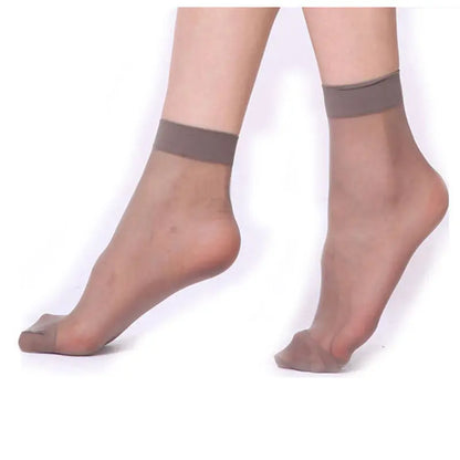 High Quality Summer Thin Silk Socks