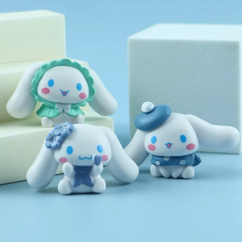 5pcs Sanrio Cinnamoroll Action Anime Figures Set