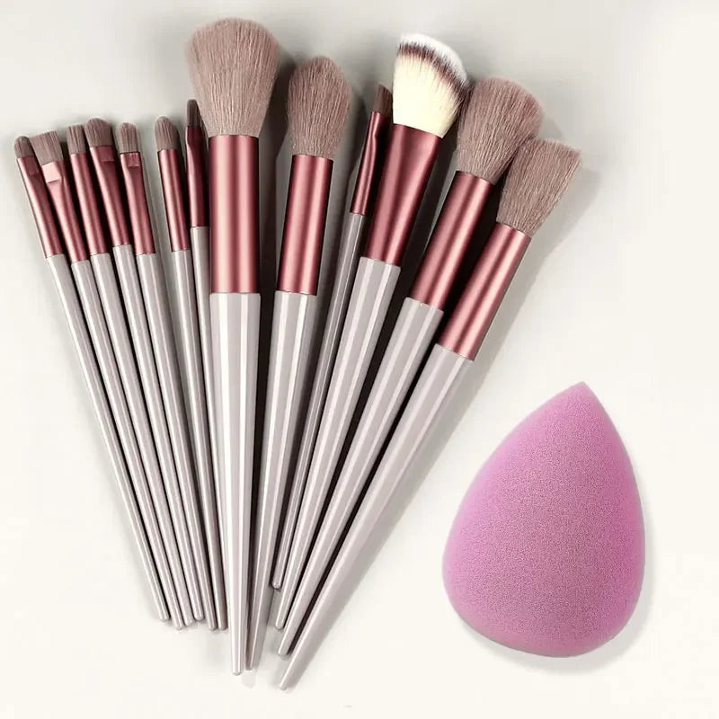 New 8/20Pcs Makeup Brush Set Eyeshadow Brush detail Concealer Blush Loose Powder Foundation Highlighter Soft Fluffy Beauty Tools