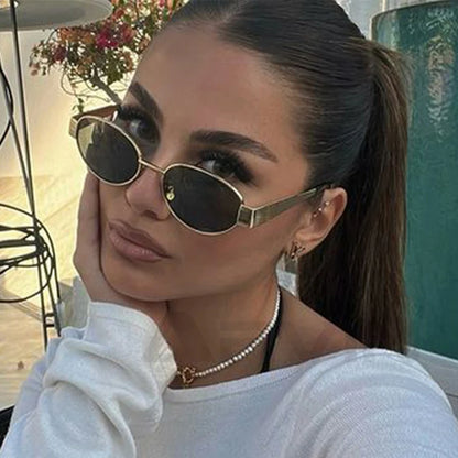 Fashion Oval Sunglasses for Women