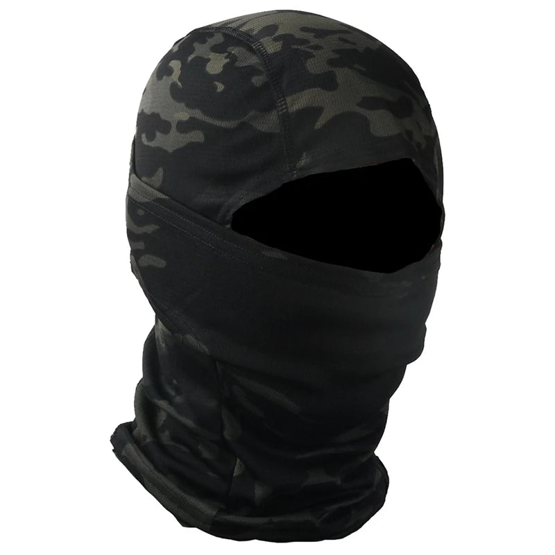 Military Camouflage Outdoor Tactical Head Face Cover for Mountaineering and Cycling