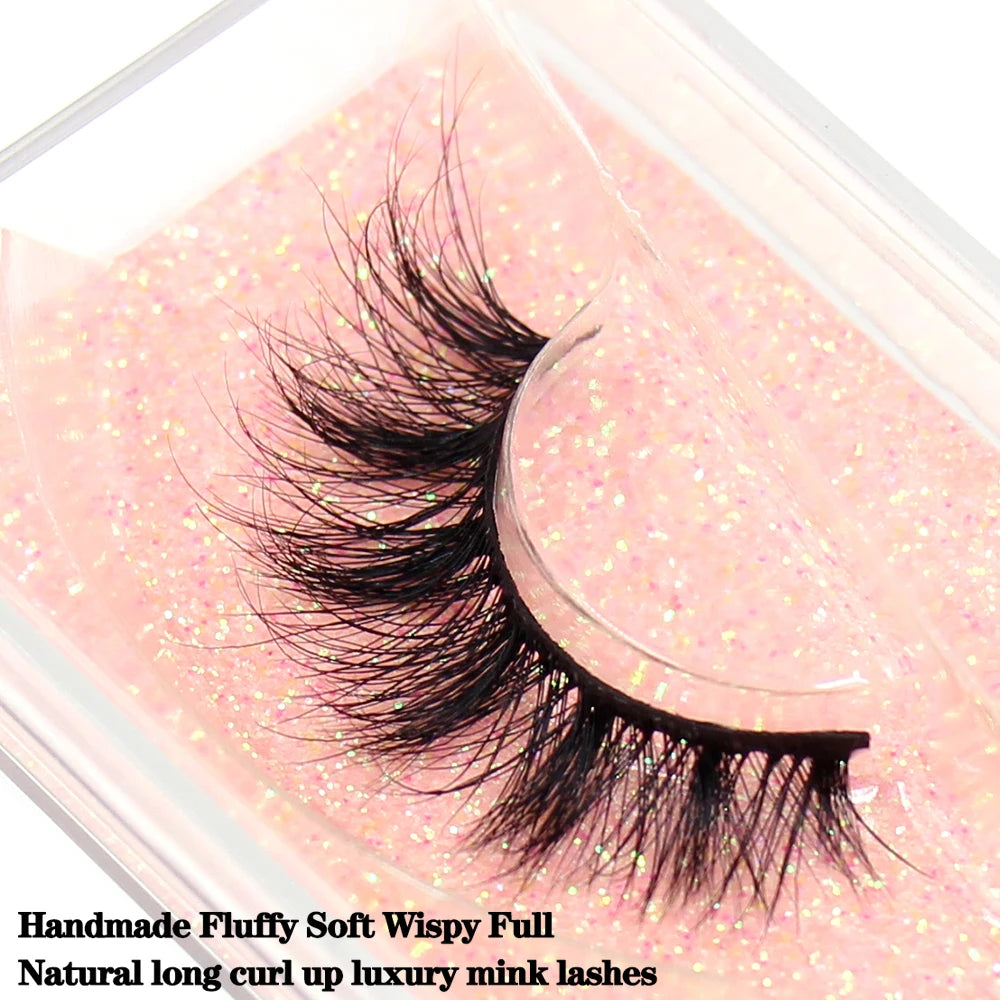 3D Mink Lashes - Fluffy Soft Full False Eyelashes