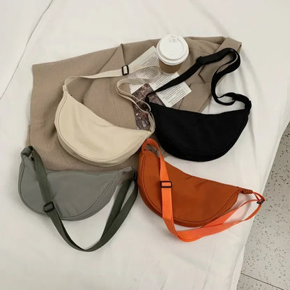 Solid Color Chest Bag for Women