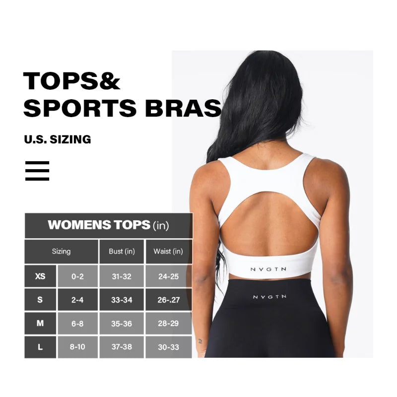 Eclipse Seamless Bra – Fitness Spandex – Elastic &amp; Breathable