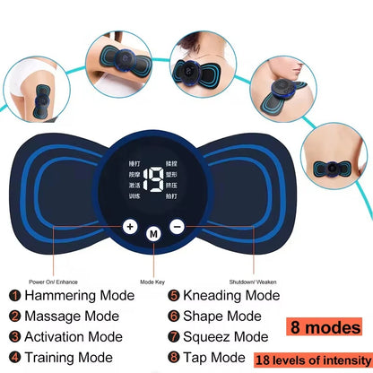 Mini Portable Electric Neck Massager