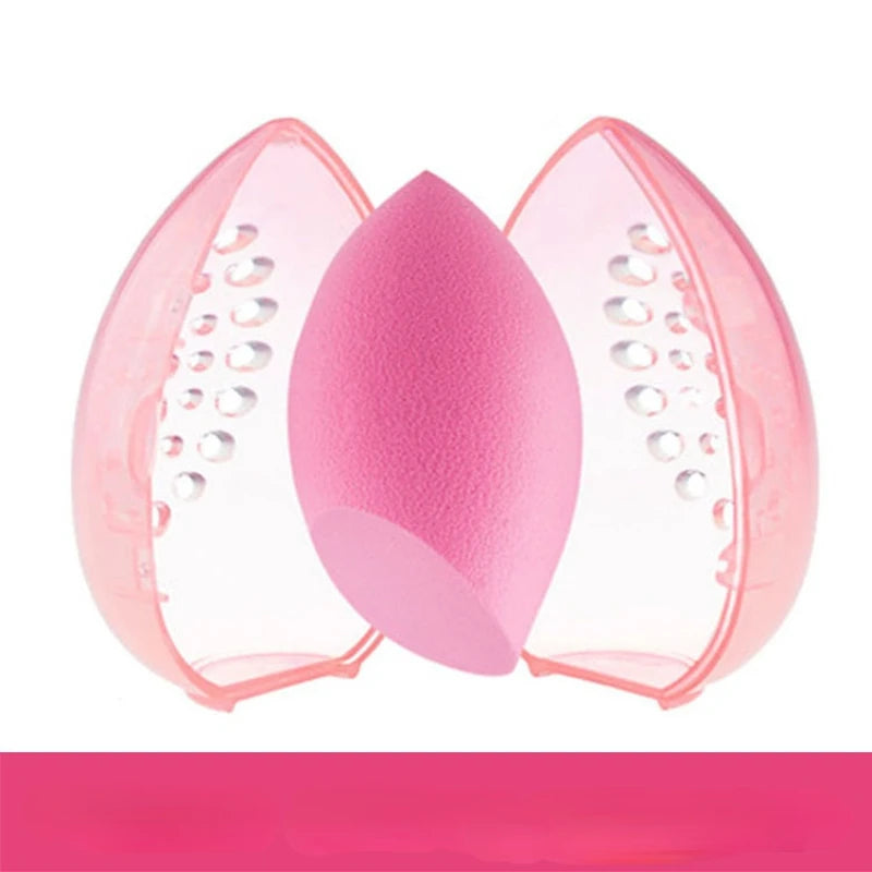 Cosmetic Egg Storage Box Makeup Blender Puff Holder