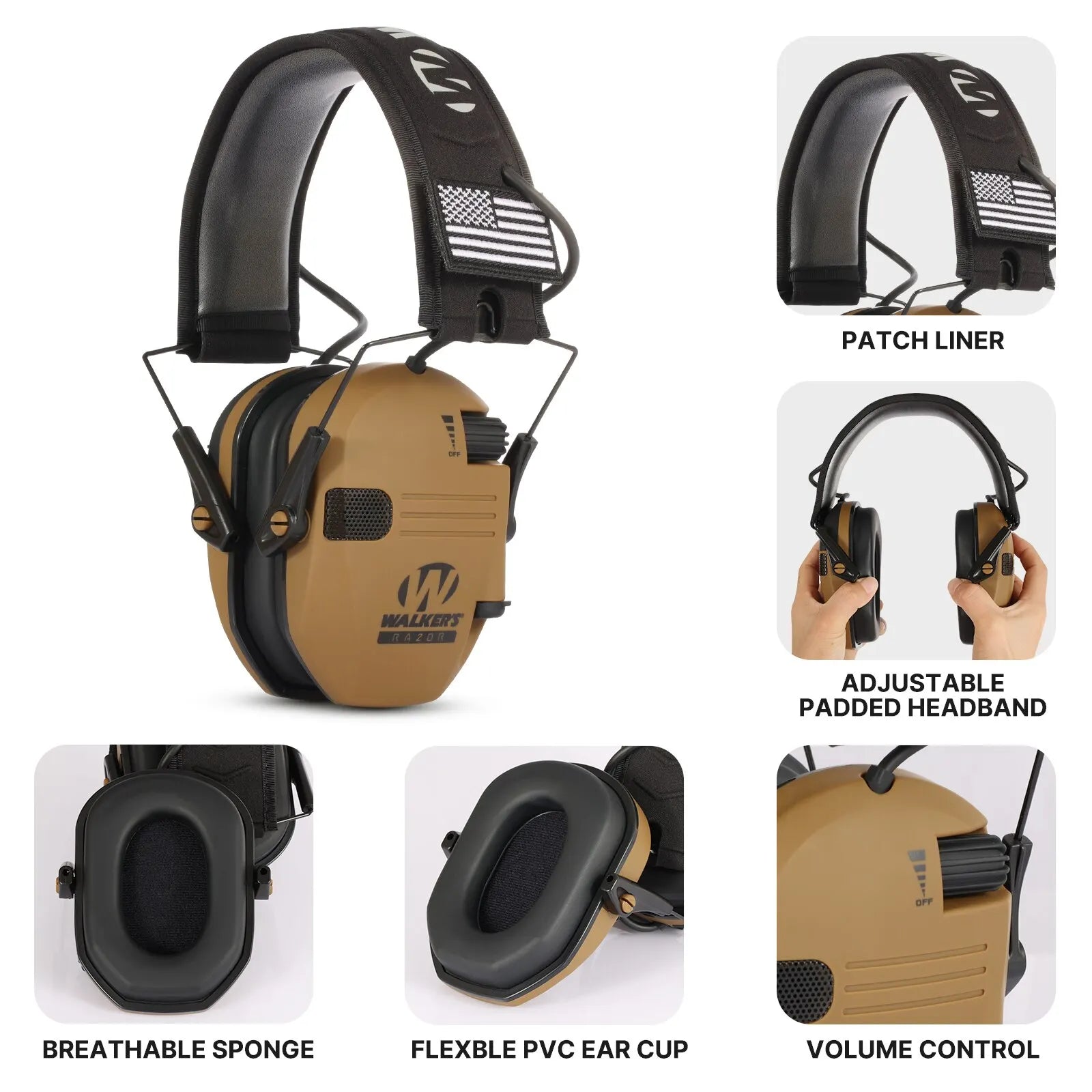 Electronic Earmuff for Walker&