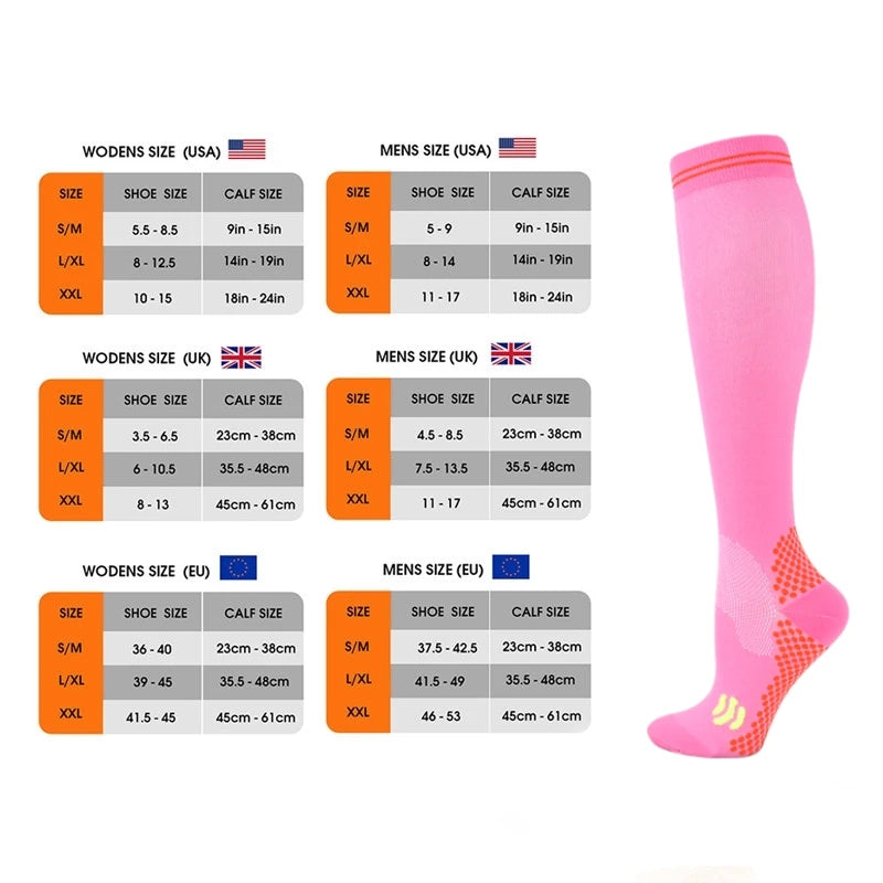 20-30mmHg High-Performance Compression Socks