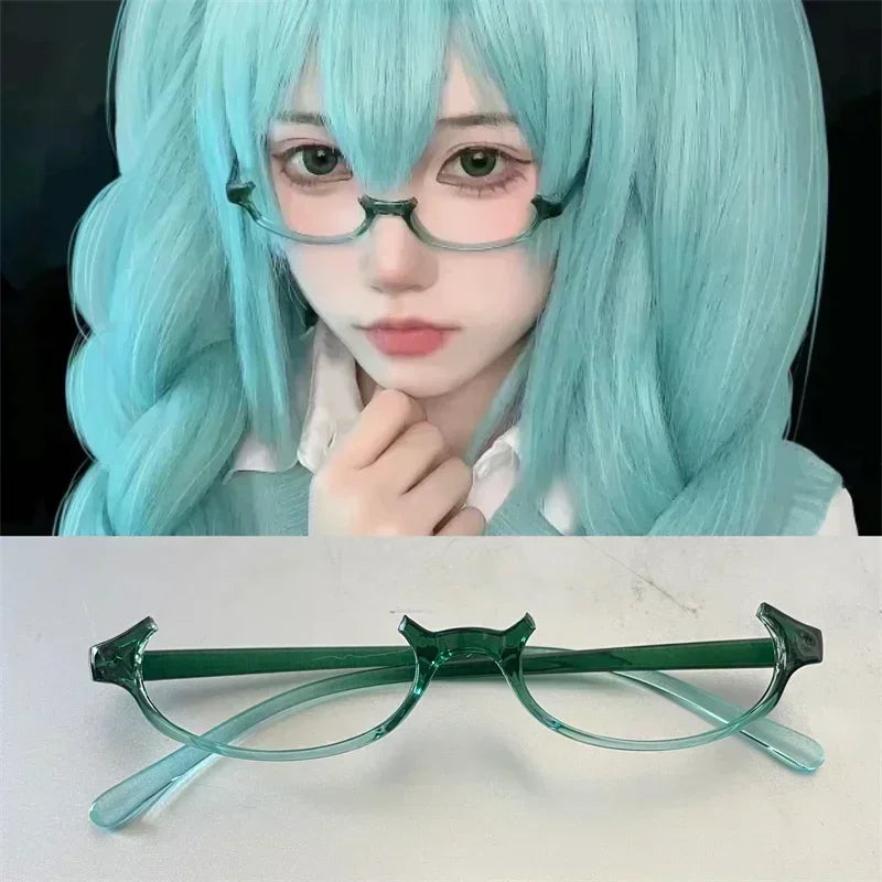 Anime Character Kamishiro Rize Cosplay Red Glasses