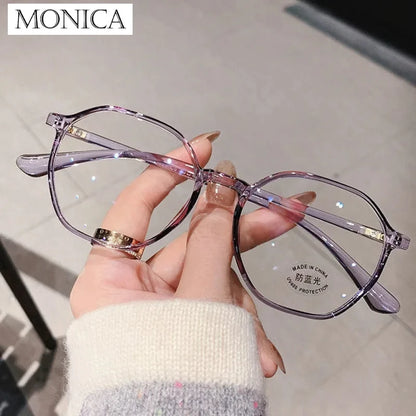 Transparent Anti-Blue Light Reading Glasses