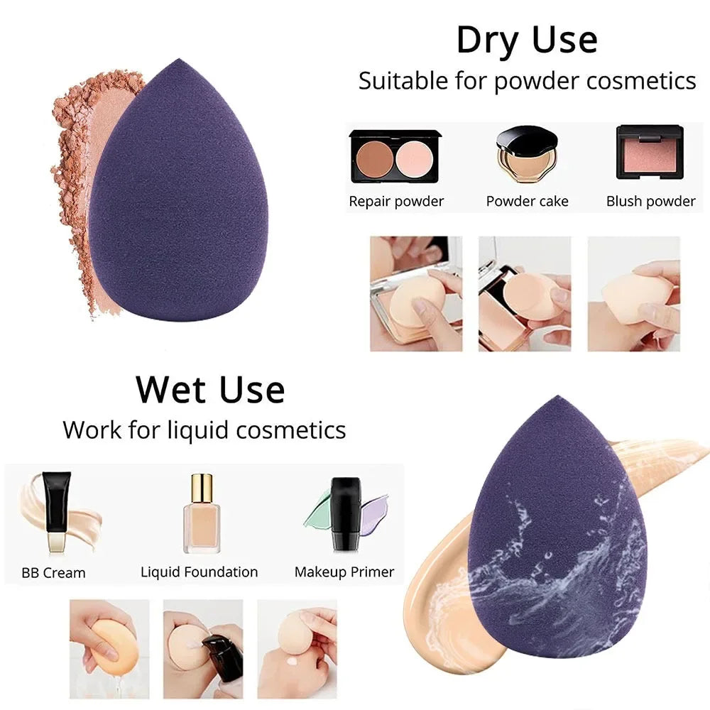 Makeup Sponge Blender Set for Foundation &amp; Cosmetic Application