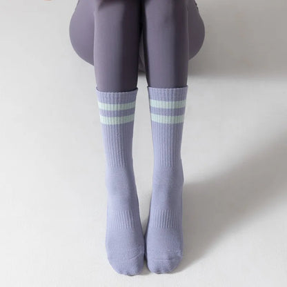 Cotton Thickened Terry Yoga Socks