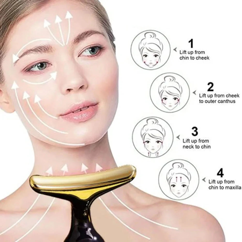 3-In-1 V-Line Face Lifting Massager