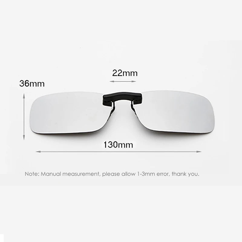 Polarized Clip-On Sunglasses