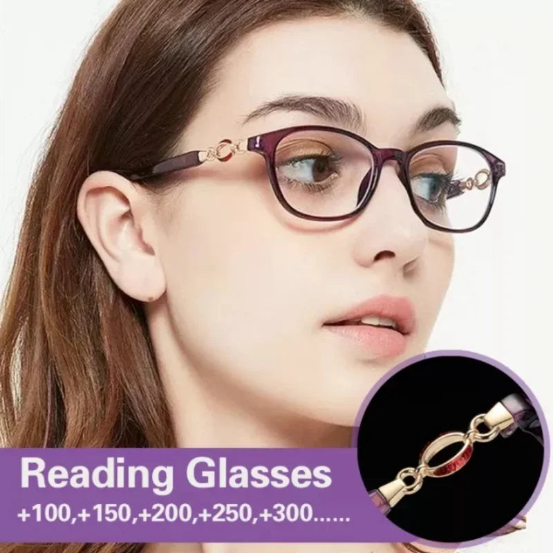 3-in-1 Progressive Multifocal Reading Glasses for Women