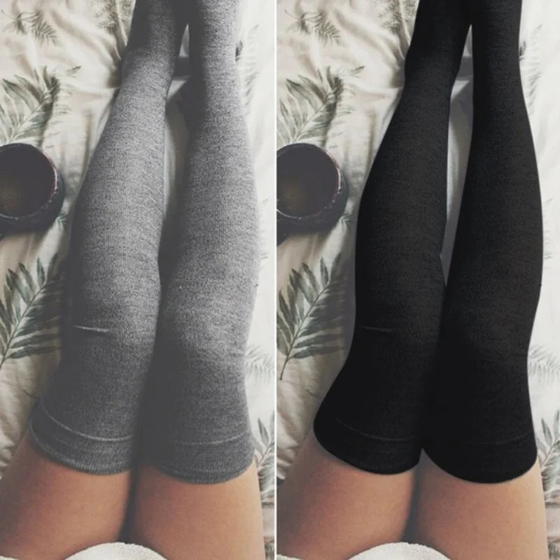 Over-the-Knee Thigh-High Socks