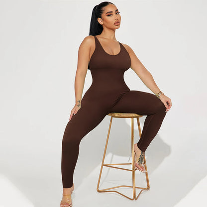 Solid Sexy Jumpsuits for Women