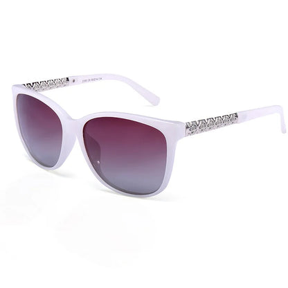 New Fashion TR Memory Frame Cat Eye Polarizing Sunglasses for Women