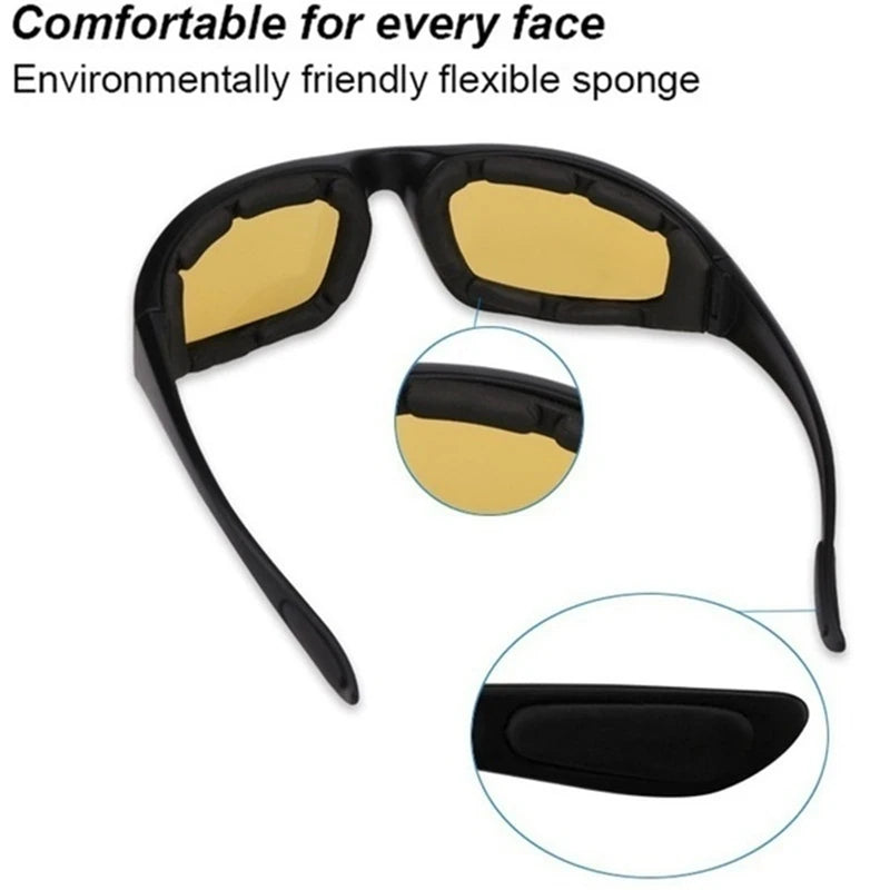 Universal Motorcycle Polarized Sunglasses