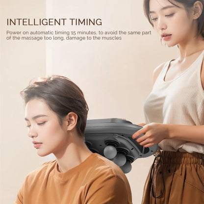 Six-Head Wireless Fascia Gun Body Massager