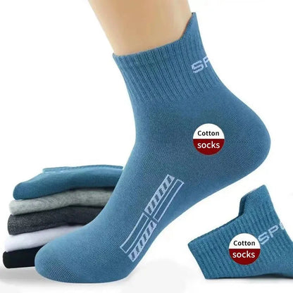 Breathable Cotton Socks for Men  10 Pairs