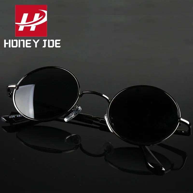 Retro Vintage Round Polarized Sunglasses for Men and Women