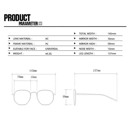 Vintage Luxury Brand Designer Oversized Pilot Sunglasses for Women