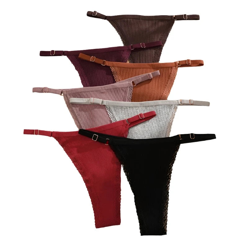 5PCS/Set Sexy G-string Panties