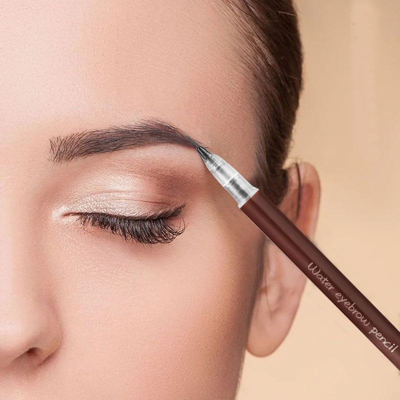 Ultra-fine Waterproof Liquid Eyebrow Pencil: Long-lasting, Smudge-proof Eyebrow Enhancer