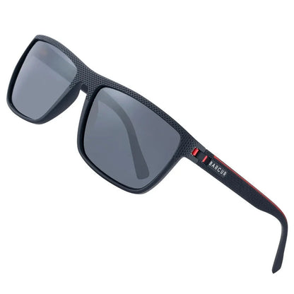 BARCUR Design TR90 Polarized Sunglasses for Men