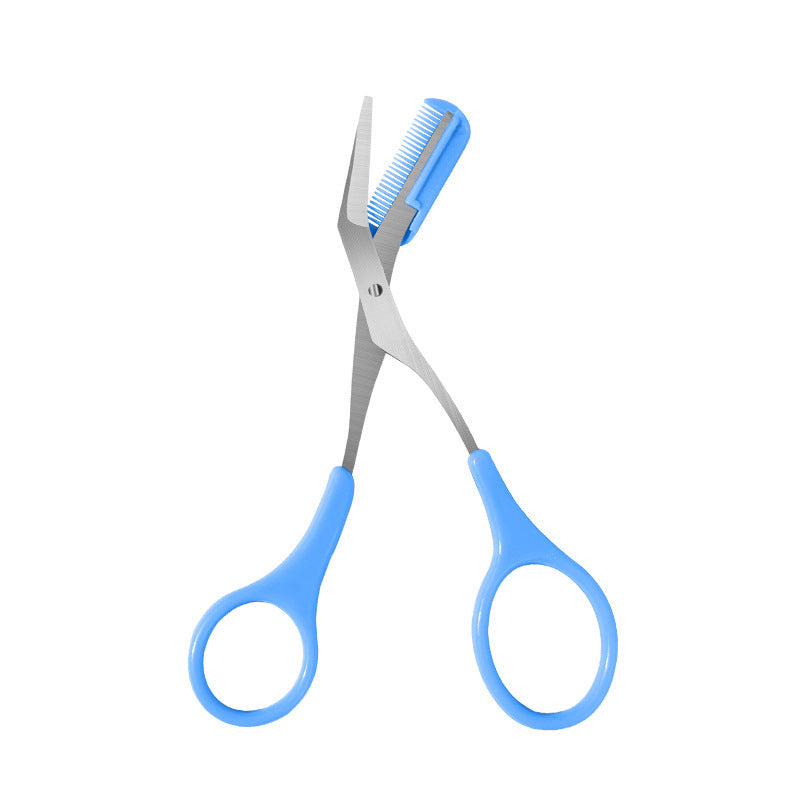 Precision Trimming Scissors – Portable Grooming for Brows &amp; Lashes