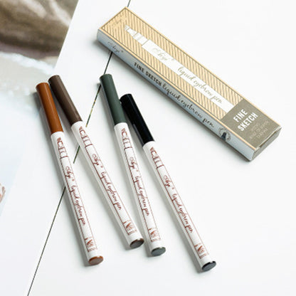 Long Lasting Waterproof Microblading Liquid Eyebrow Pen Pencil