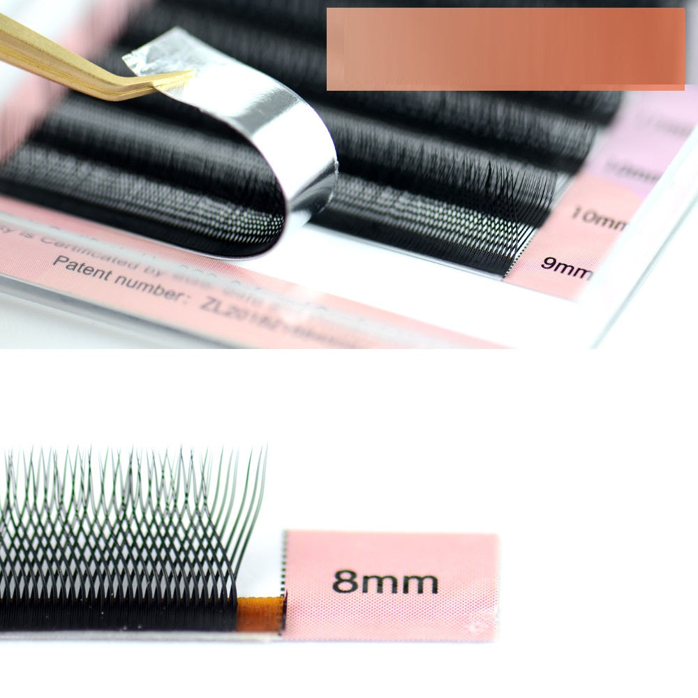 Thick Natural Mesh Woven Artificial Eyelashes