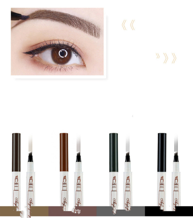 Long Lasting Waterproof Microblading Liquid Eyebrow Pen Pencil