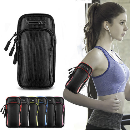 Outdoor Sports Waterproof Fabric Mobile Phone Arm Bag