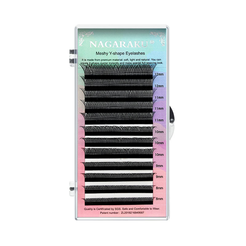 Thick Natural Mesh Woven Artificial Eyelashes