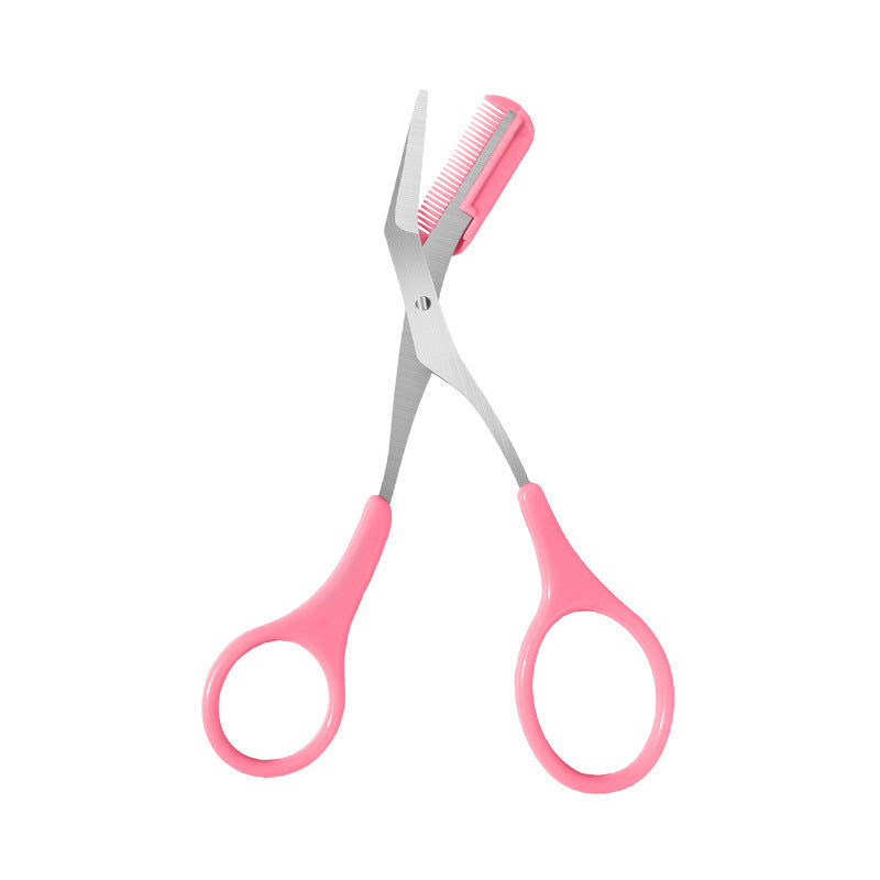 Precision Trimming Scissors – Portable Grooming for Brows &amp; Lashes