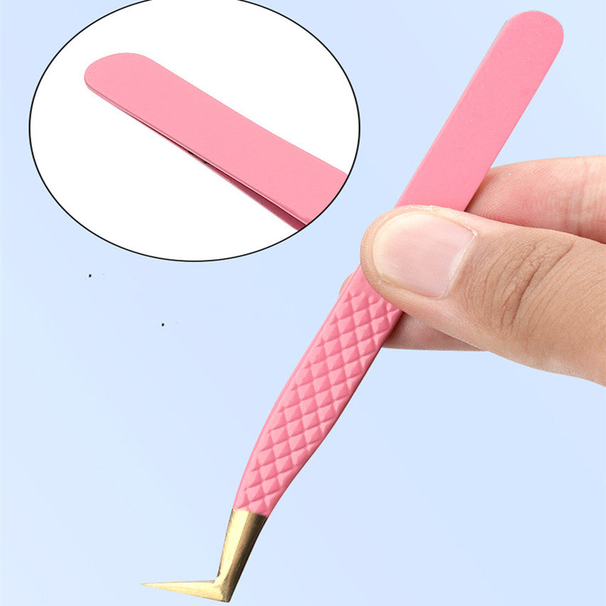 Grafting False Eyelashes Tool Fish Pattern Tweezers