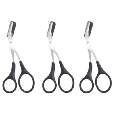 Precision Trimming Scissors – Portable Grooming for Brows &amp; Lashes