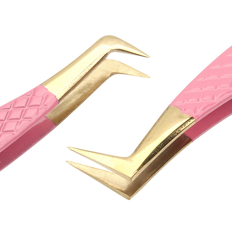 Grafting False Eyelashes Tool Fish Pattern Tweezers