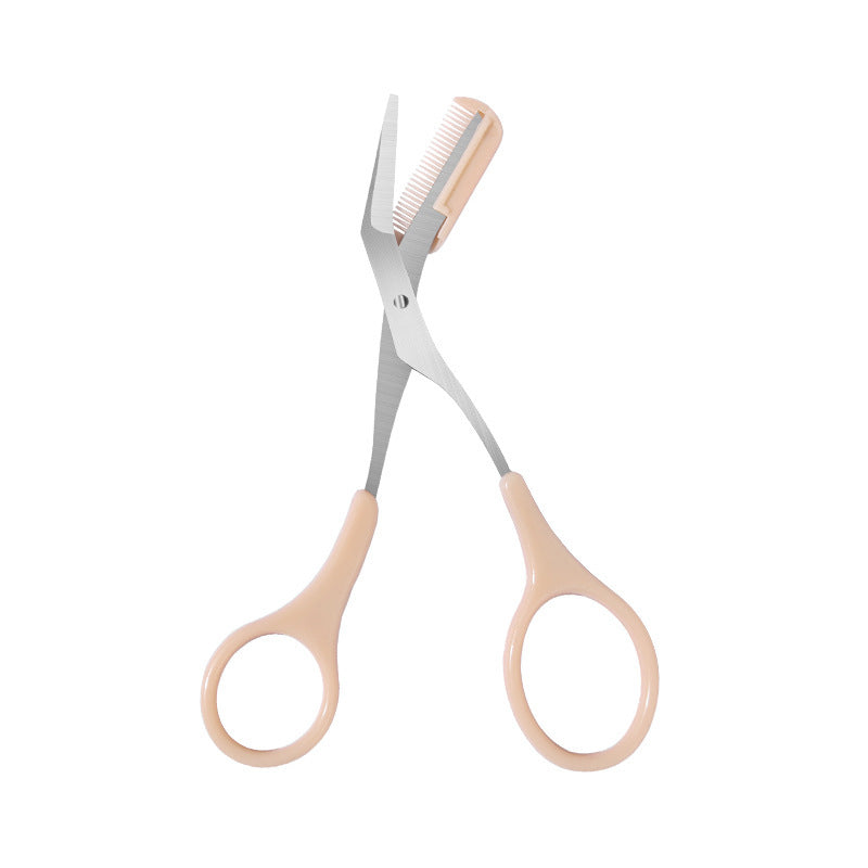 Precision Trimming Scissors – Portable Grooming for Brows &amp; Lashes